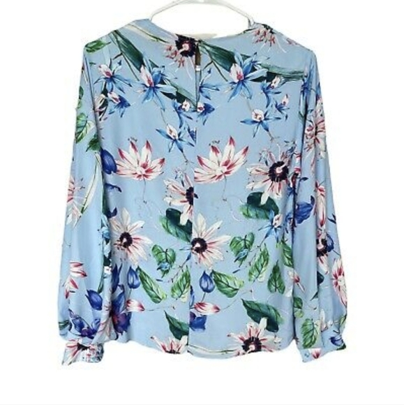 H & M long sleeve floweral blouse - Picture 1 of 11